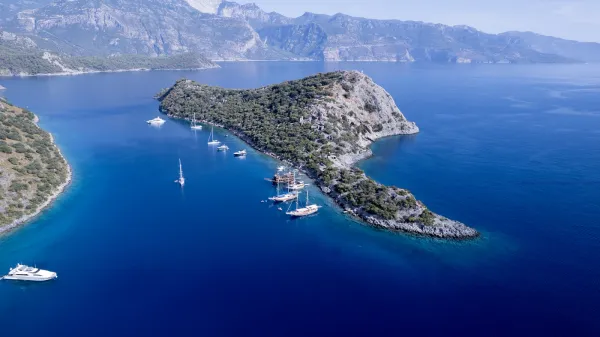 Full Day: Oludeniz Boat Trip to Butterfly Valley and St Nicholas Island (Seat On Boat)